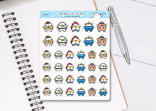 Load image into Gallery viewer, S_157 Squidge and the Toys | Squidge Stickers | Planner Stickers
