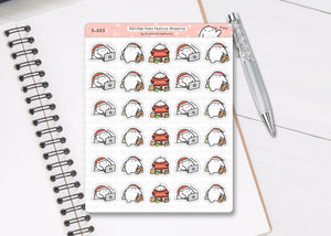 S_203 Squidge Loves Festive Shopping | Squidge Stickers | Planner Stickers