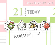 Load image into Gallery viewer, S_212 Squidge Loves Festive Decorating | Squidge Stickers | Planner Stickers
