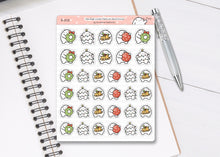 Load image into Gallery viewer, S_212 Squidge Loves Festive Decorating | Squidge Stickers | Planner Stickers
