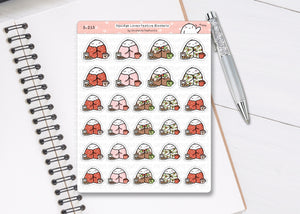 S_215 Squidge Loves Festive Blankets | Squidge Stickers | Planner Stickers