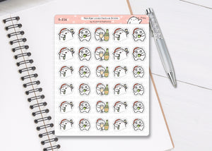 S_216 Squidge Loves Festive Drinks | Squidge Stickers | Planner Stickers