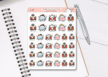 Load image into Gallery viewer, S_218 Squidge Loves the Nutcracker | Squidge Stickers | Planner Stickers
