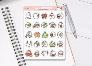 S_219 Squidge Festive Sampler | Squidge Stickers | Planner Stickers