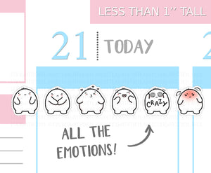 S_222 Squidge Emotions Sampler | Squidge Stickers | Planner Stickers