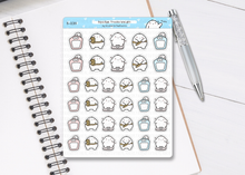 Load image into Gallery viewer, S_235 Squidge Tracks Weight | Squidge Stickers | Planner Stickers
