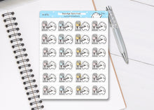 Load image into Gallery viewer, S_272 Squidge Gets Fuel | Squidge Stickers | Planner Stickers
