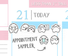 Load image into Gallery viewer, S_276 Squidge Appointments Sampler | Squidge Stickers | Planner Stickers
