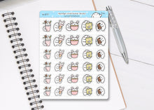 Load image into Gallery viewer, S_277 Squidge Loves Easter Snacks | Squidge Stickers | Planner Stickers
