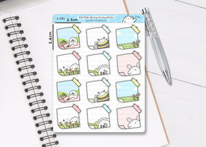 S_282 Squidge Mini Sticky Notes (Spring Theme) | Squidge Stickers | Planner Stickers