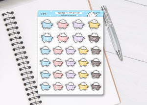 S_295 Squidge F*** Off Jumper | Squidge Stickers | Planner Stickers