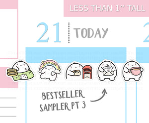 S_300 Squidge Bestseller Sampler PT 3 | Squidge Stickers | Planner Stickers