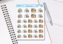 Load image into Gallery viewer, S_302 Squidge Loves Meal Kits | Squidge Stickers | Planner Stickers
