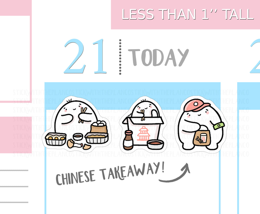 S_303 Squidge Loves Chinese Takeaway | Squidge Stickers | Planner Stickers