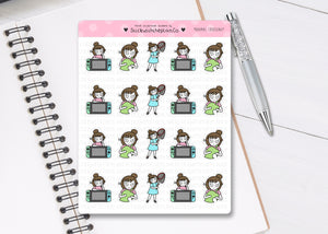 L_002 AC Let's Play! | Lottie Stickers | Planner Stickers