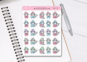 L_226 Feeling Annoyed | Lottie Stickers | Planner Stickers