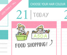 Load image into Gallery viewer, L_221 Food Shopping (UK Supermarkets Pt 2) | Lottie Stickers | Planner Stickers
