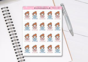 L_206 Mega Attitude | Lottie Stickers | Planner Stickers