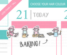 Load image into Gallery viewer, L_004 Baking | Lottie Stickers | Planner Stickers
