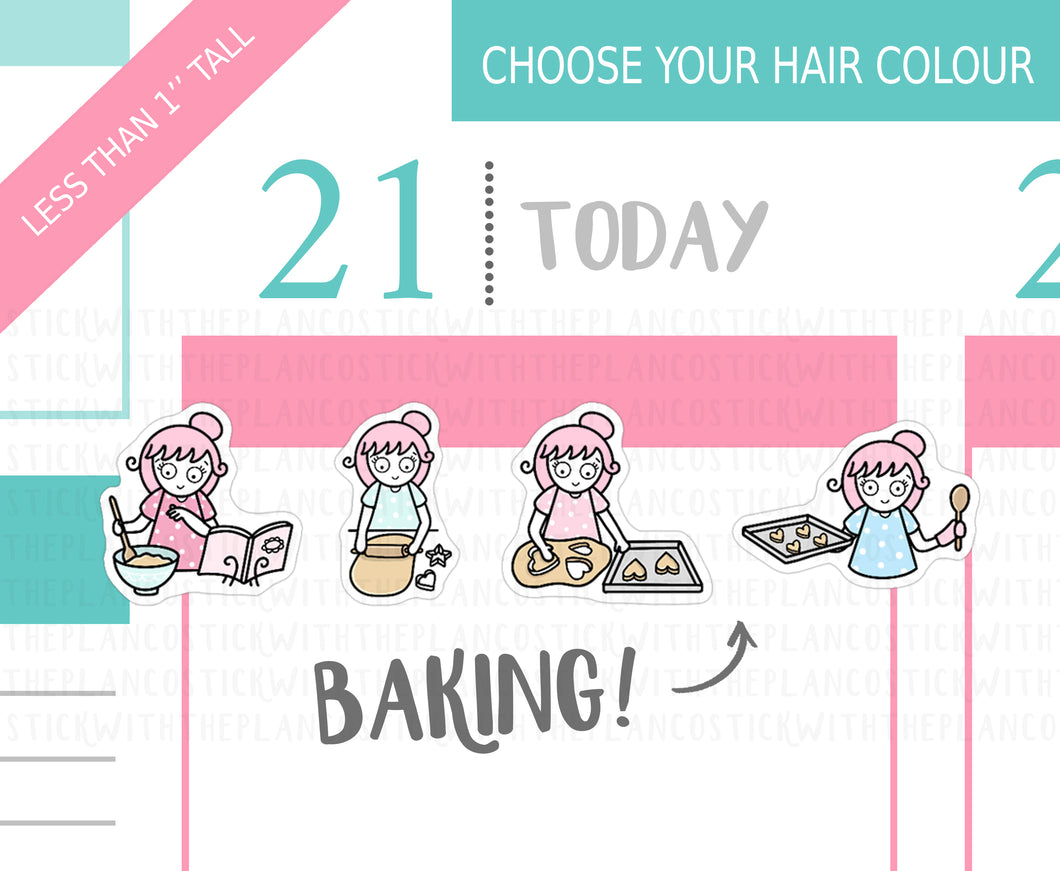 L_004 Baking | Lottie Stickers | Planner Stickers