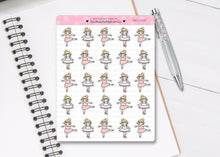 Load image into Gallery viewer, L_183 Ballet Dancing | Lottie Stickers | Planner Stickers
