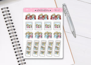 L_009 Best Friends | Lottie Stickers | Planner Stickers