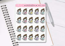 Load image into Gallery viewer, L_013 Breast Feeding Baby | Lottie Stickers | Planner Stickers
