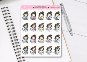 L_013 Breast Feeding Baby | Lottie Stickers | Planner Stickers