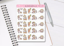 Load image into Gallery viewer, L_181 Bunny Helpers | Lottie Stickers | Planner Stickers
