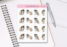 Load image into Gallery viewer, L_015 Cat Care | Lottie Stickers | Planner Stickers
