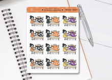 Load image into Gallery viewer, FL_005 Change Sheets (Halloween) | Lottie Stickers | Autumn/Fall and Halloween Planner Stickers
