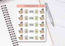 Load image into Gallery viewer, CL_029 Christmas Cards | Lottie Stickers | Festive Planner Stickers
