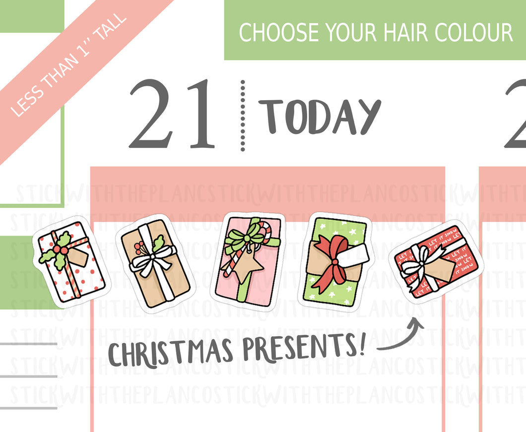 CL_030 Christmas Presents | Lottie Stickers | Festive Planner Stickers