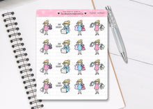 Load image into Gallery viewer, L_021 Clothes Shopping | Lottie Stickers | Planner Stickers
