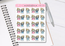 Load image into Gallery viewer, L_024 Covid test | Lottie Stickers | Planner Stickers
