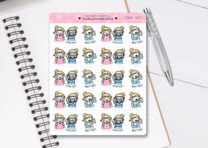 L_024 Covid test | Lottie Stickers | Planner Stickers