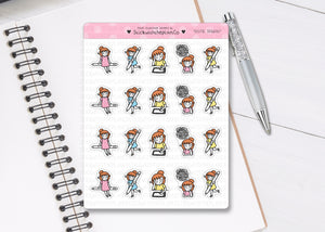 L_031 Digital Drawing | Lottie Stickers | Planner Stickers