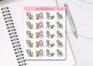 L_039 Dog Care | Lottie Stickers | Planner Stickers