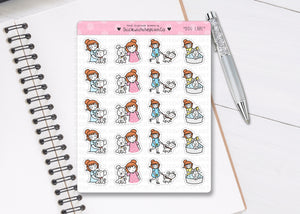 L_039 Dog Care | Lottie Stickers | Planner Stickers