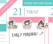 Load image into Gallery viewer, L_041 Early Morning | Lottie Stickers | Planner Stickers
