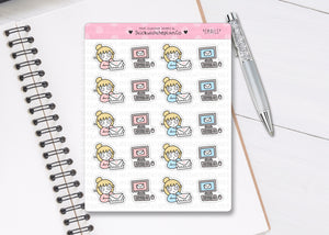 L_227 Emails | Lottie Stickers | Planner Stickers