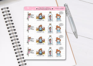 L_166 Feeling Emotional | Lottie Stickers | Planner Stickers