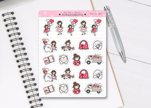 L_179 Feel The Love | Lottie Stickers | Planner Stickers