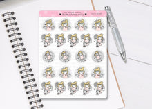 Load image into Gallery viewer, L_199 Feeling Anxious | Lottie Stickers | Planner Stickers
