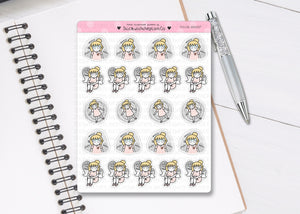 L_199 Feeling Anxious | Lottie Stickers | Planner Stickers