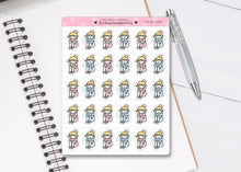 Load image into Gallery viewer, L_207 Feeling Down | Lottie Stickers | Planner Stickers
