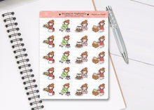 Load image into Gallery viewer, CL_012 Festive Food | Lottie Stickers | Festive Planner Stickers
