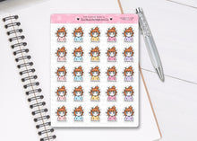 Load image into Gallery viewer, L_229 Frazzled | Lottie Stickers | Planner Stickers
