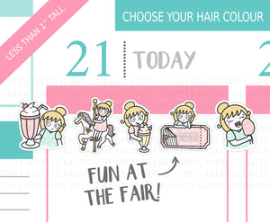 L_195 Fun Fair | Lottie Stickers | Planner Stickers