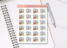 Load image into Gallery viewer, CL_028 Visiting Grandparents | Lottie Stickers | Festive Planner Stickers
